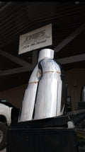 POLISHED 5" TO DUAL 7" TIP