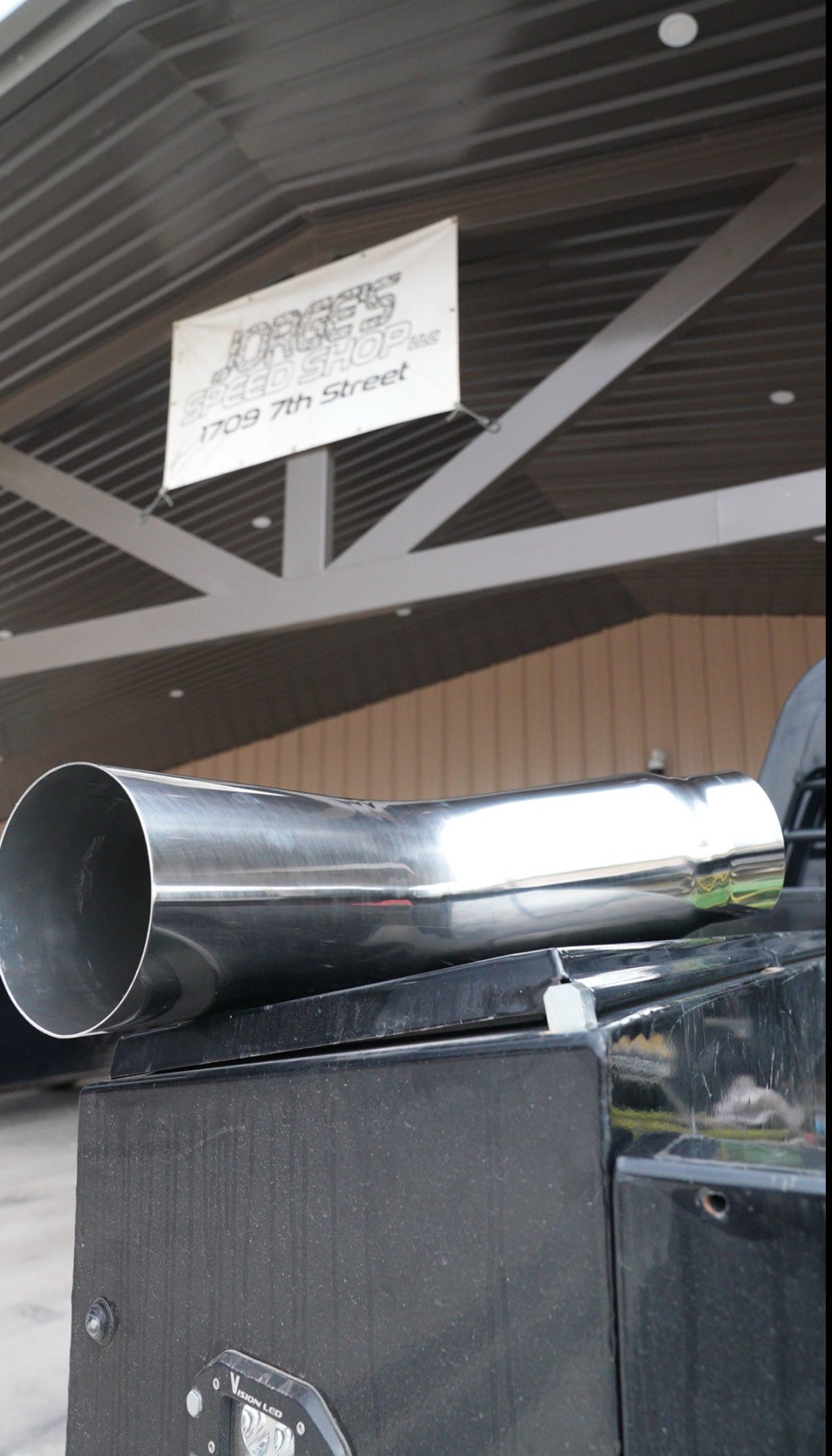 POLISHED 5" to 6" ELBOW TIP